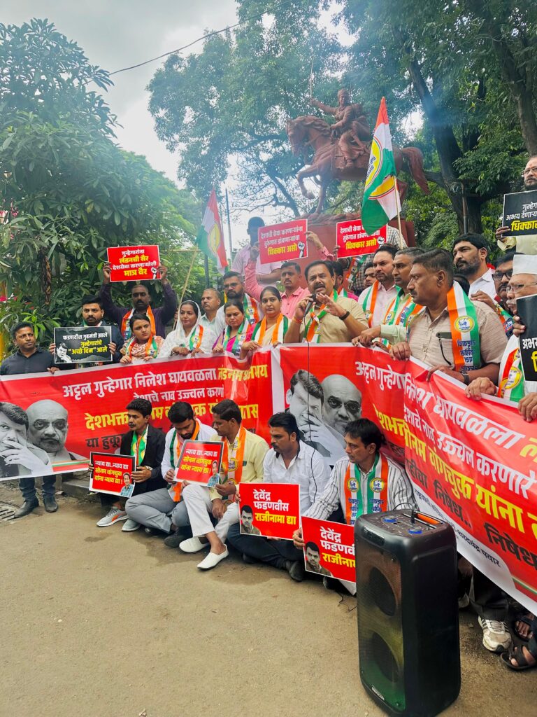 सोनम वांगचुक तुरुंगात, निलेश घायवळ परदेशात; सरकारच्या भूमिकेवर राष्ट्रवादी काँग्रेसचा हल्ला!