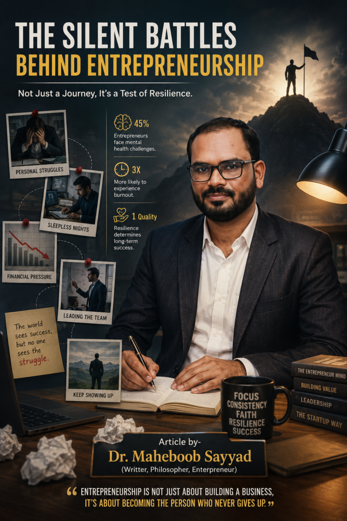 The Silent Battles Behind Entrepreneurship